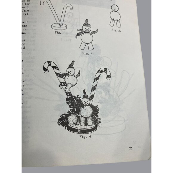Vintage 1966 Christmas Styrofoam Projects Booklet - Picture 10 of 16